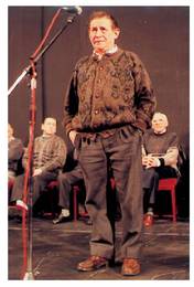 Joxe Migel Iztueta �Lazkao Txiki� bertsolaria.<br><br>